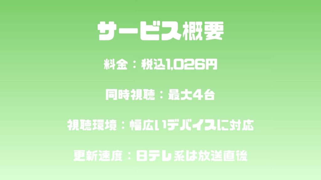 サービス概要
