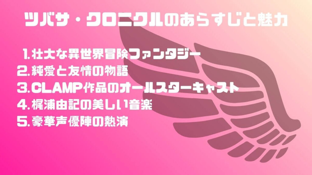 ツバサ・クロニクルのあらすじと魅力